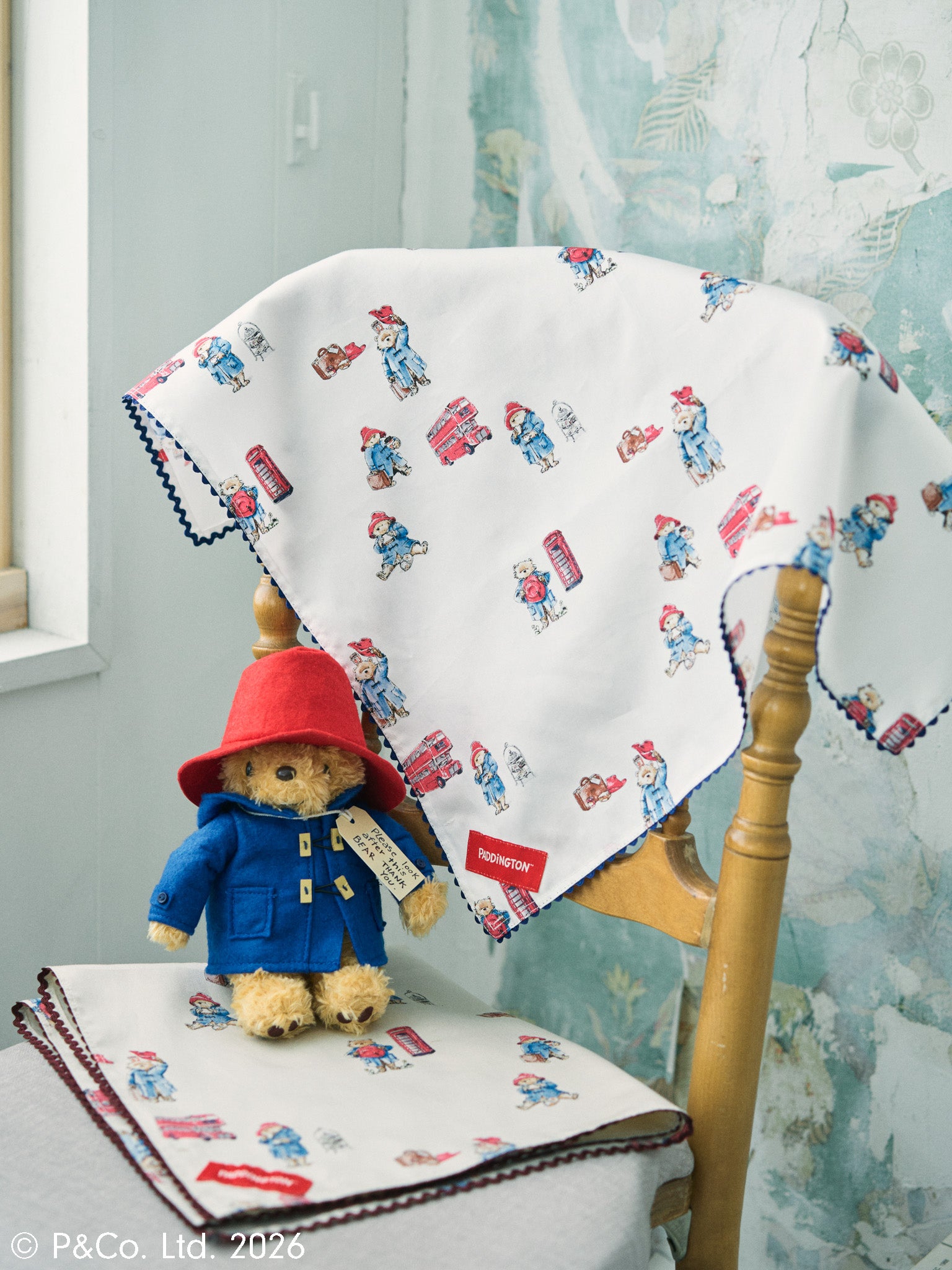 ポワソンドール 兵児帯 スカーフ柄 Paddington™ スカーフ - Victorian maiden - クラシカルロリィタブランド