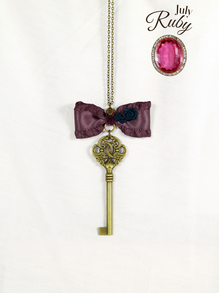 JewelryシークレットKEYネックレス - lolita fashion japan【Victorian