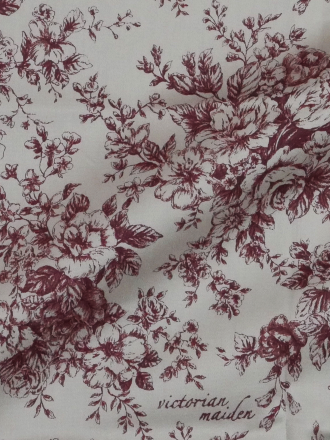 ルイーズクラシカルドールドレス（トワルドロココブーケ柄）