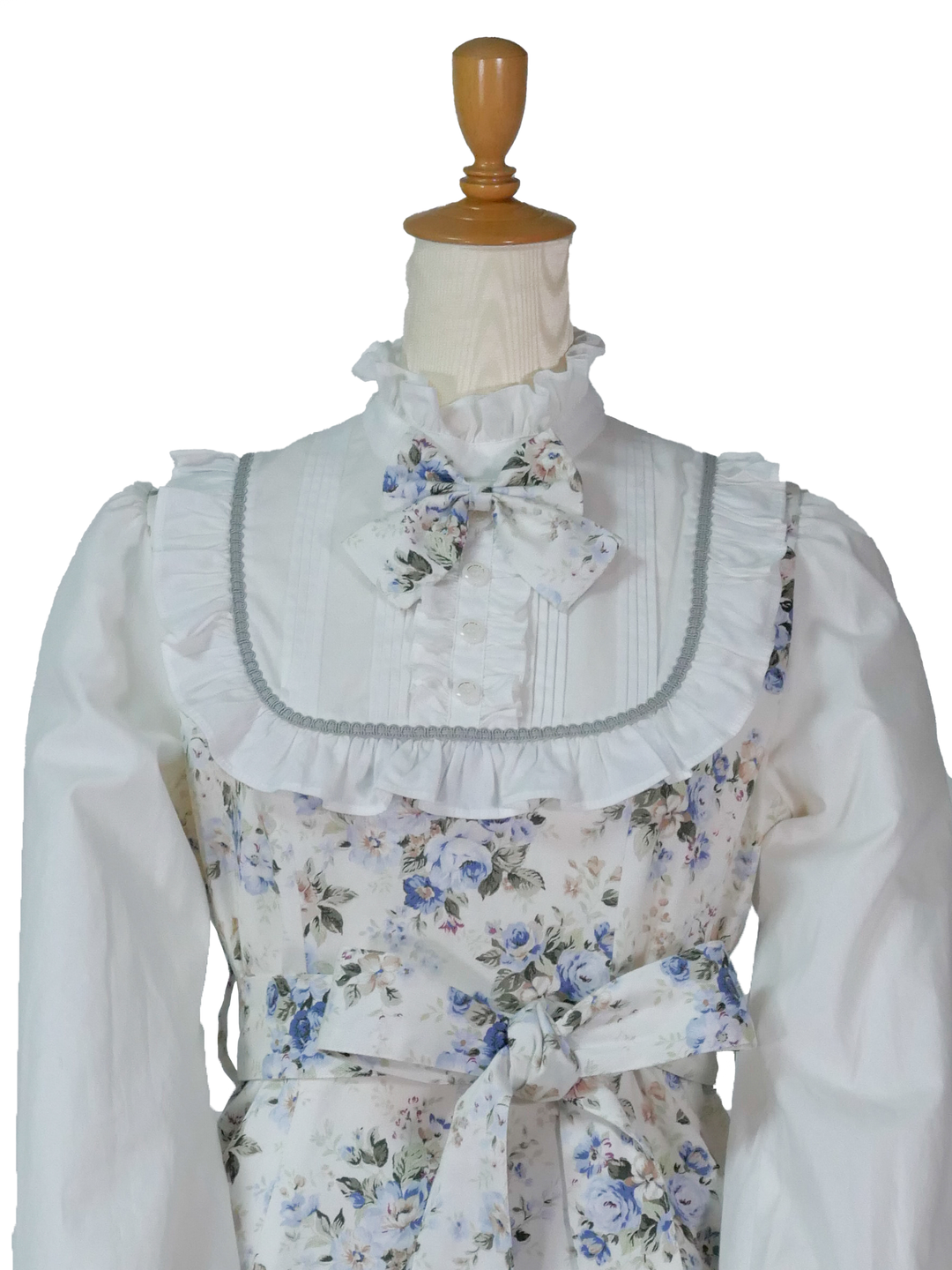 morphose /ロココブーケワンピース/付け襟セット アンシエントロココブーケローゼンドレス - lolita fashion japan