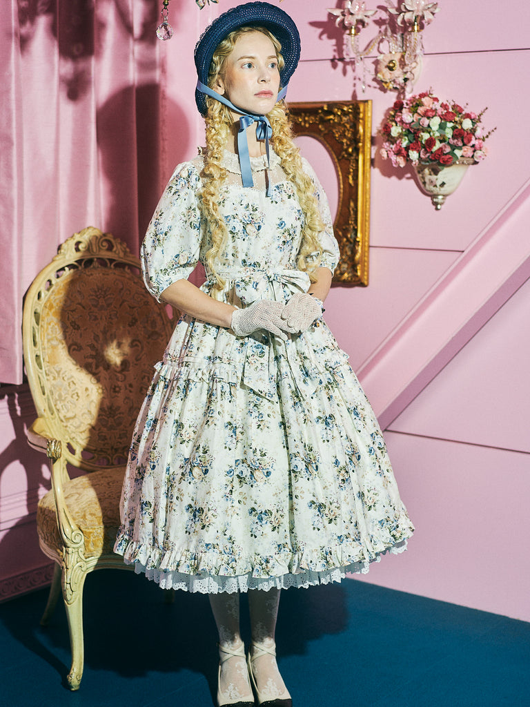 Victorian Maiden ロココブーケ クラシカルドールドレス ロココブーケレーシードールドレス - Victorian maiden - クラシカル