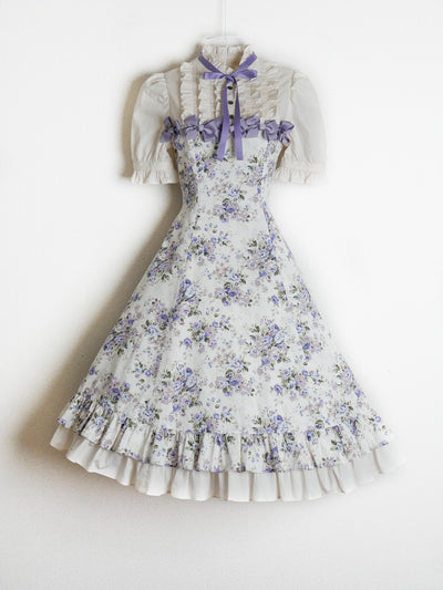 アンティークロココブーケメニーリボンドールドレス - Victorian