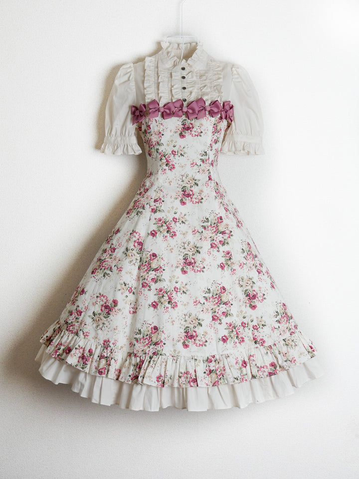 アンティークロココブーケメニーリボンドールドレス - Victorian
