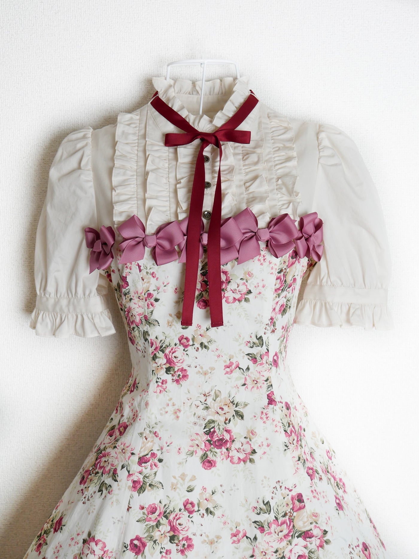 アンティークロココブーケメニーリボンドールドレス - Victorian