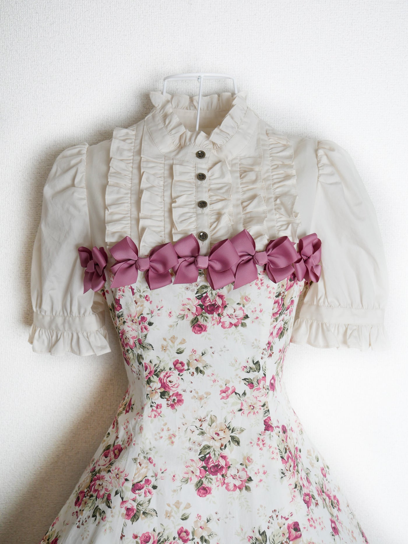 アンティークロココブーケメニーリボンドールドレス - Victorian
