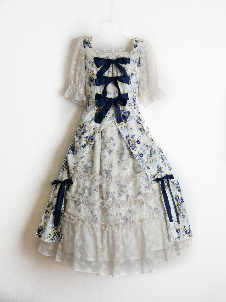 アンティークロココブーケメルローズドレス - Victorian maiden