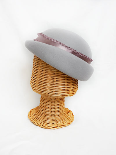 ローズコサージュハット