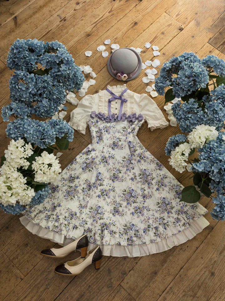 アンティークロココブーケメニーリボンドールドレス - Victorian