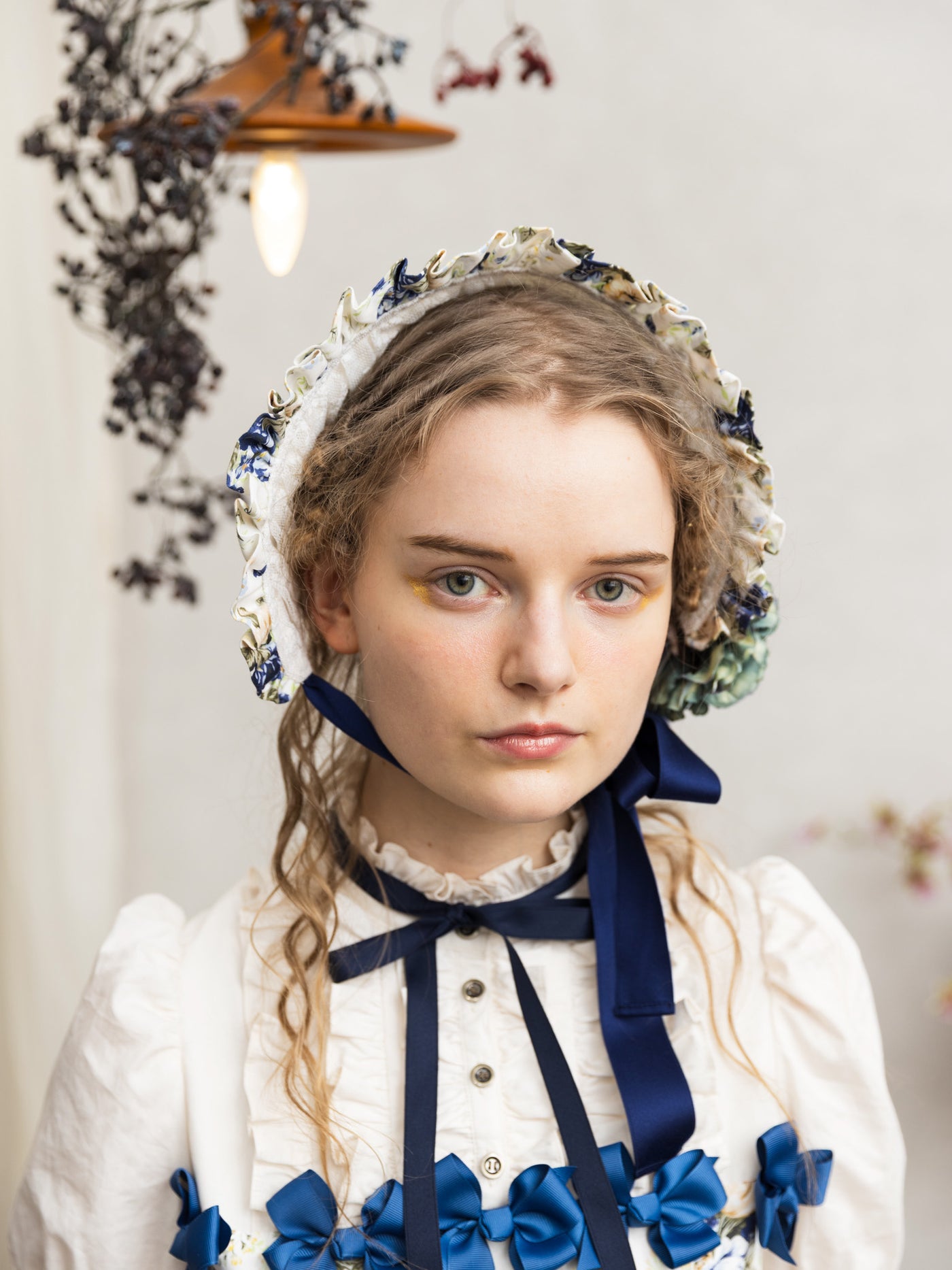 アンティークロココブーケハーフボンネット - Victorian maiden