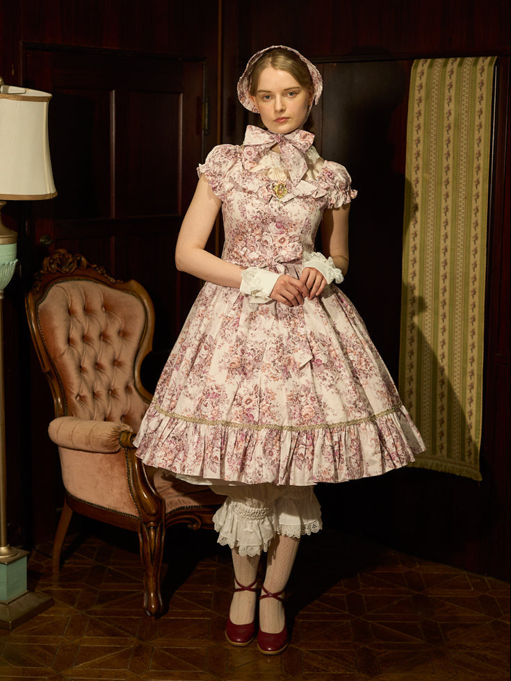 クラシカルブーケポリーヌドレス【受注期間: 5/1 12:00 - 5/11 10:00】