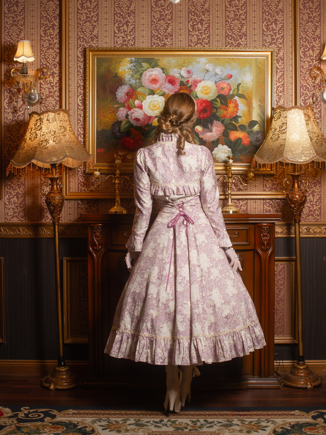 カメオロココブーケエリザベスボレロ - lolita fashion japan