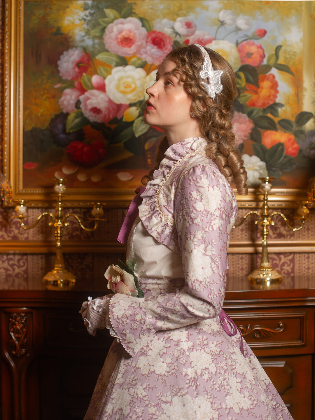 カメオロココブーケエリザベスボレロ - lolita fashion japan