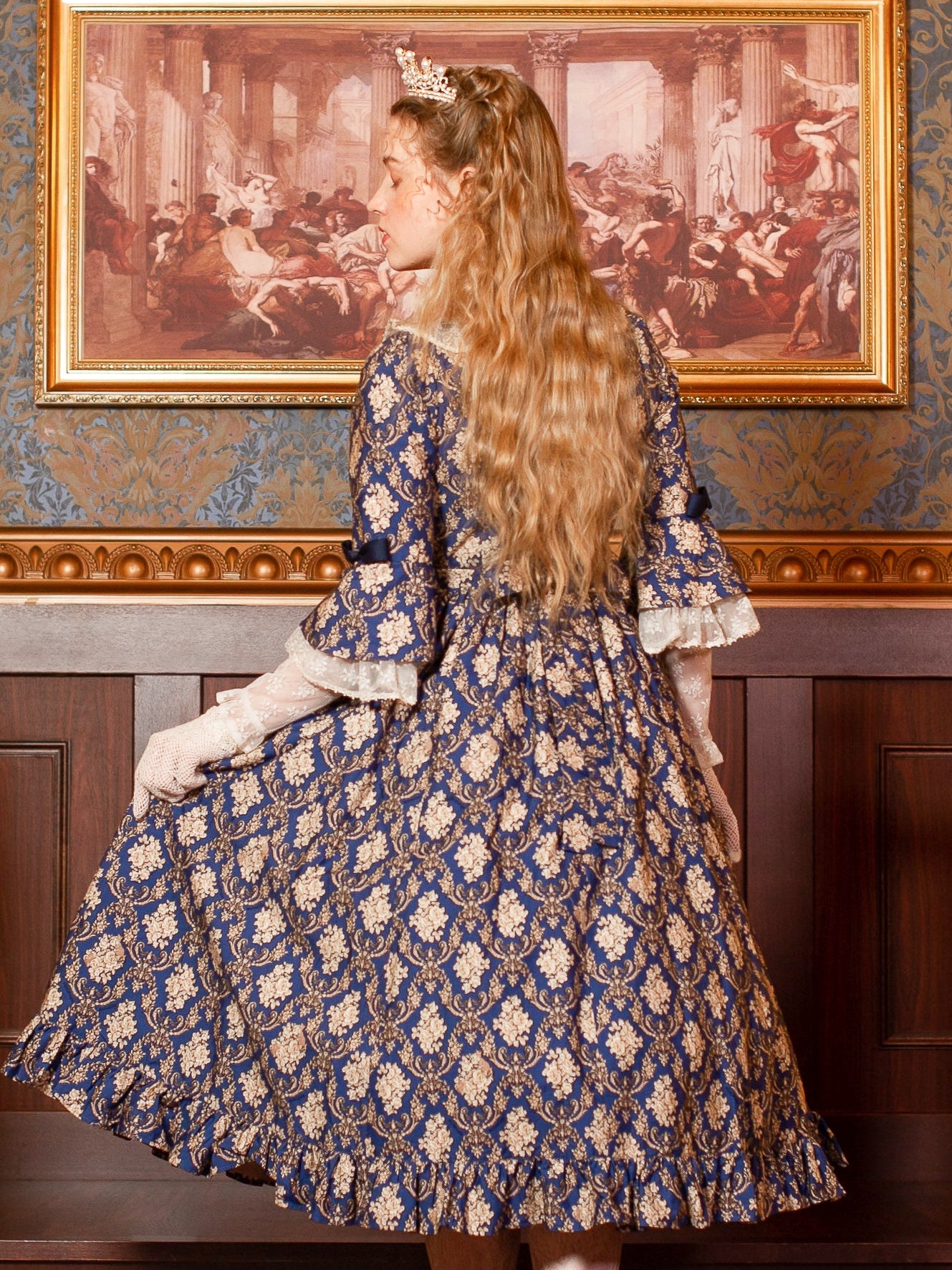 アメリアレーシーブラウスカーディガン