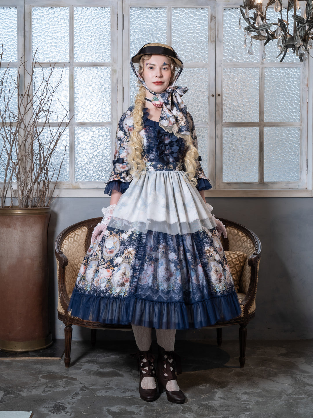 J&V Eden ROSE タブリエケープ - Victorian maiden - クラシカル