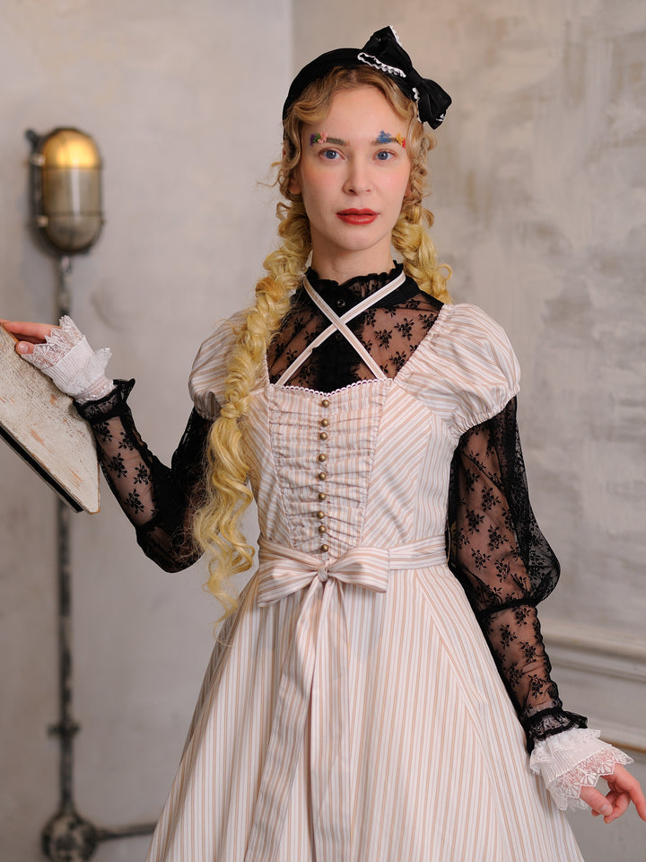 AMIKO FASHIONS ドレスフォーム 1st EDITION 1904 Ice Cream Dress 18 inch Doll Clothes Pattern PDF Download