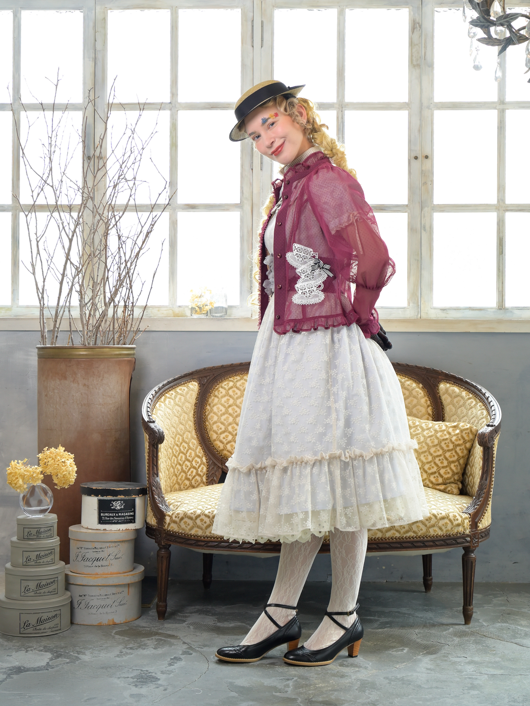 アメリアレーシーLADYマロリーロングドレス - Victorian maiden アメリアレーシーLADYマロリーロングドレス - Victorian maiden