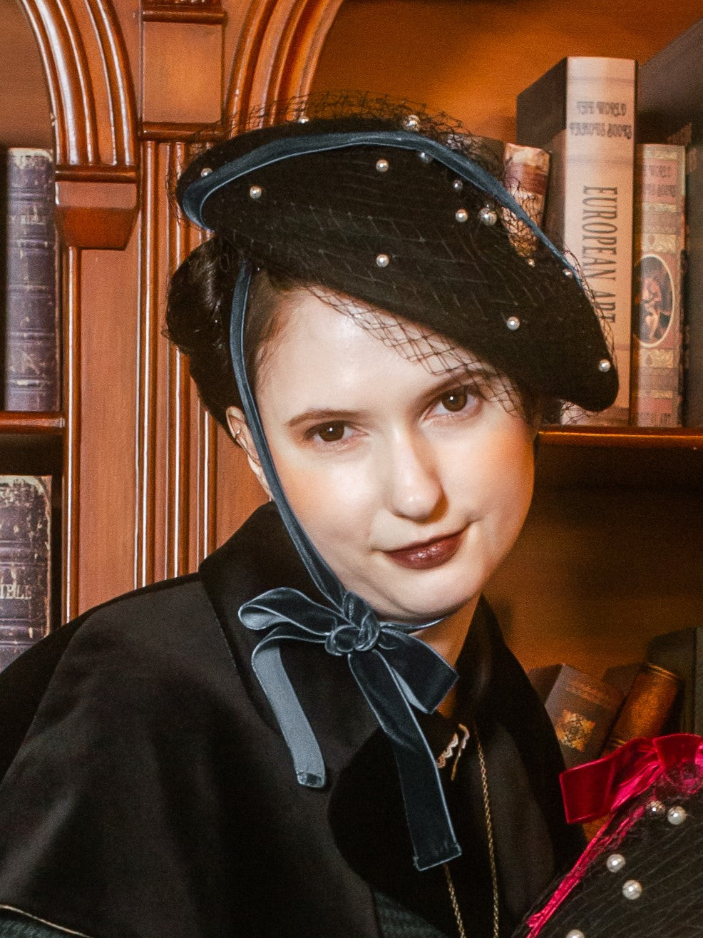 ベルベットリボンパールベレー - Victorian maiden - クラシカル