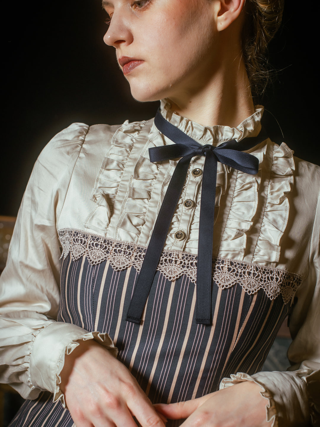 vintageレースレジメンドールドレス - Victorian maiden - クラシカル