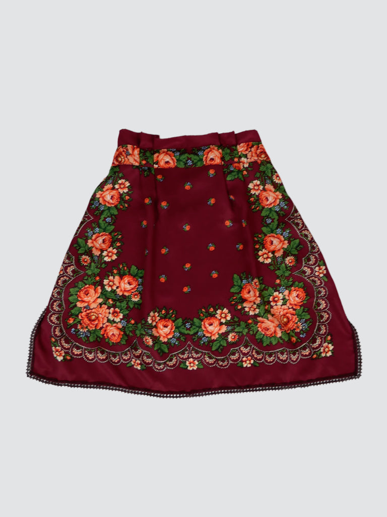 莉*読様 ozz☆ozz on☆タブリエ☆フリルエプロン☆ゴスロリ☆薔薇刺繍 薔薇チロルタブリエ【受注期間:6/1812:00 - 6/22 10:00】 - Victorian