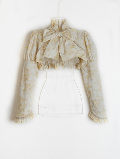 フレグランスロココエレガントフリルボレロ