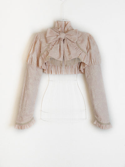 フレグランスロココエレガントフリルボレロ