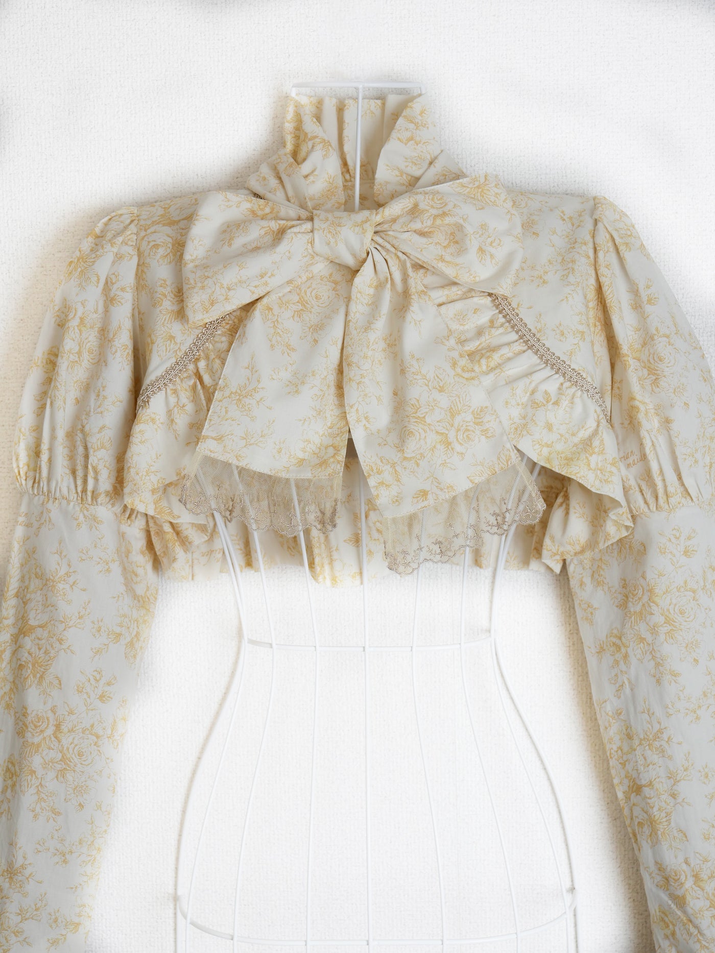 フレグランスロココエレガントフリルボレロ