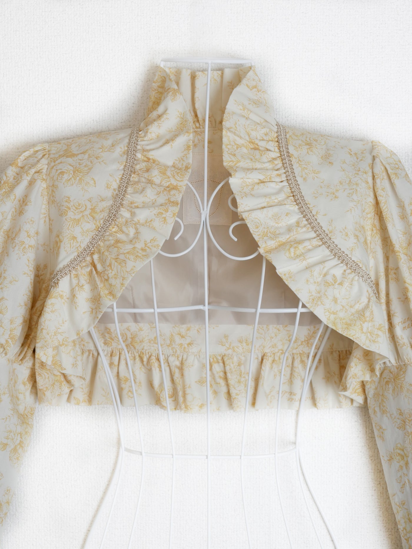 フレグランスロココエレガントフリルボレロ