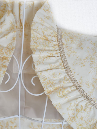 フレグランスロココエレガントフリルボレロ