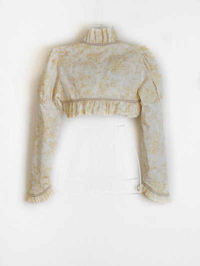 フレグランスロココエレガントフリルボレロ