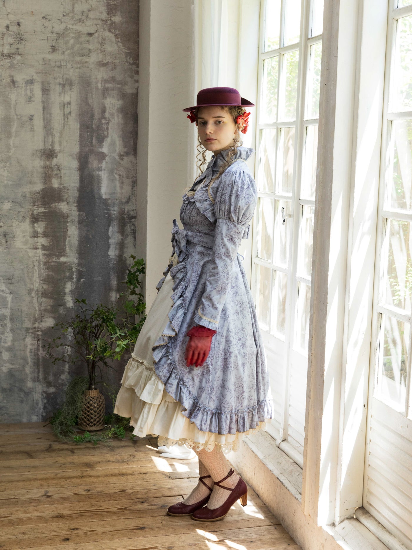 フレグランスロココエレガントフリルボレロ