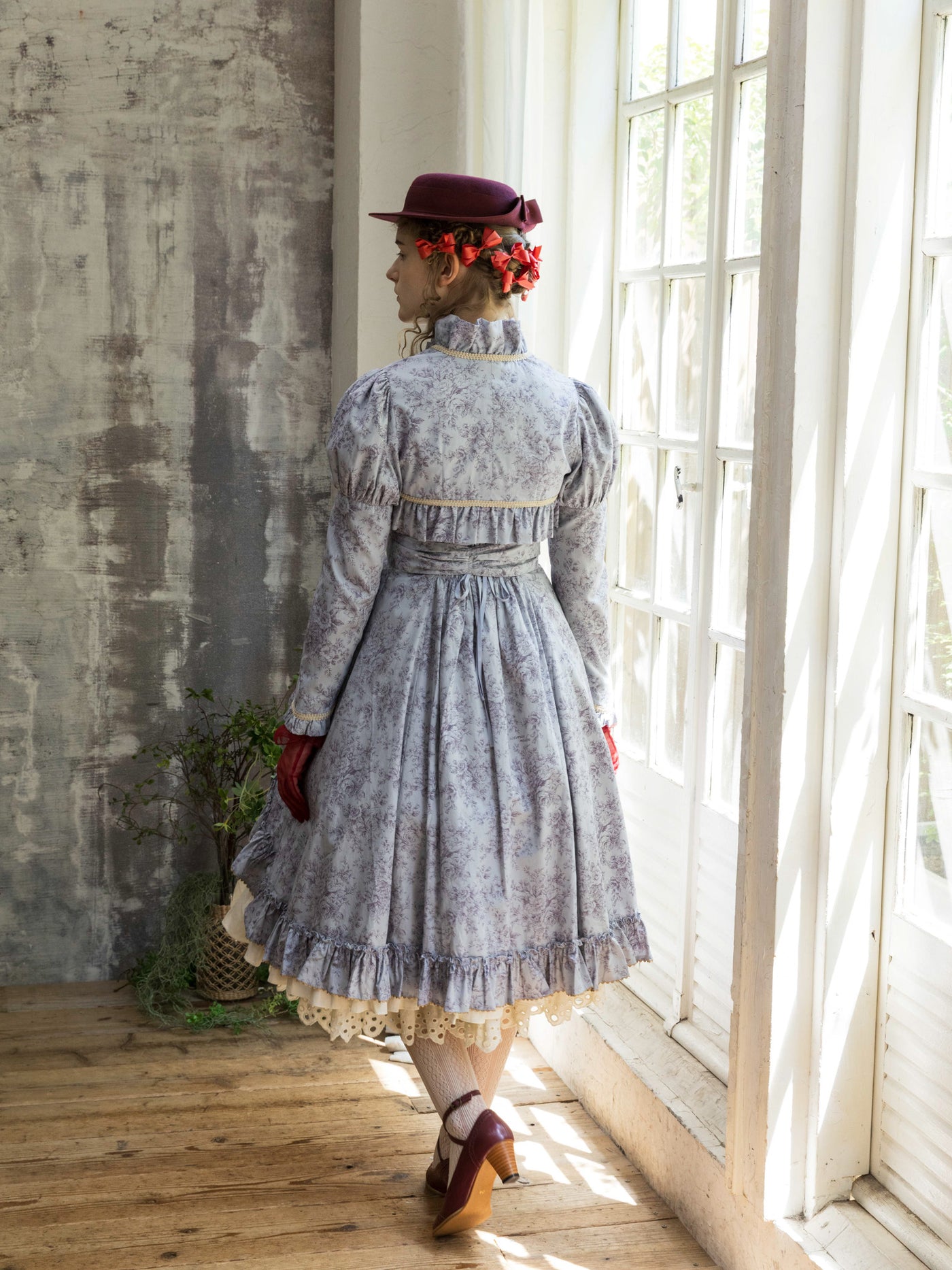 フレグランスロココエレガントフリルボレロ