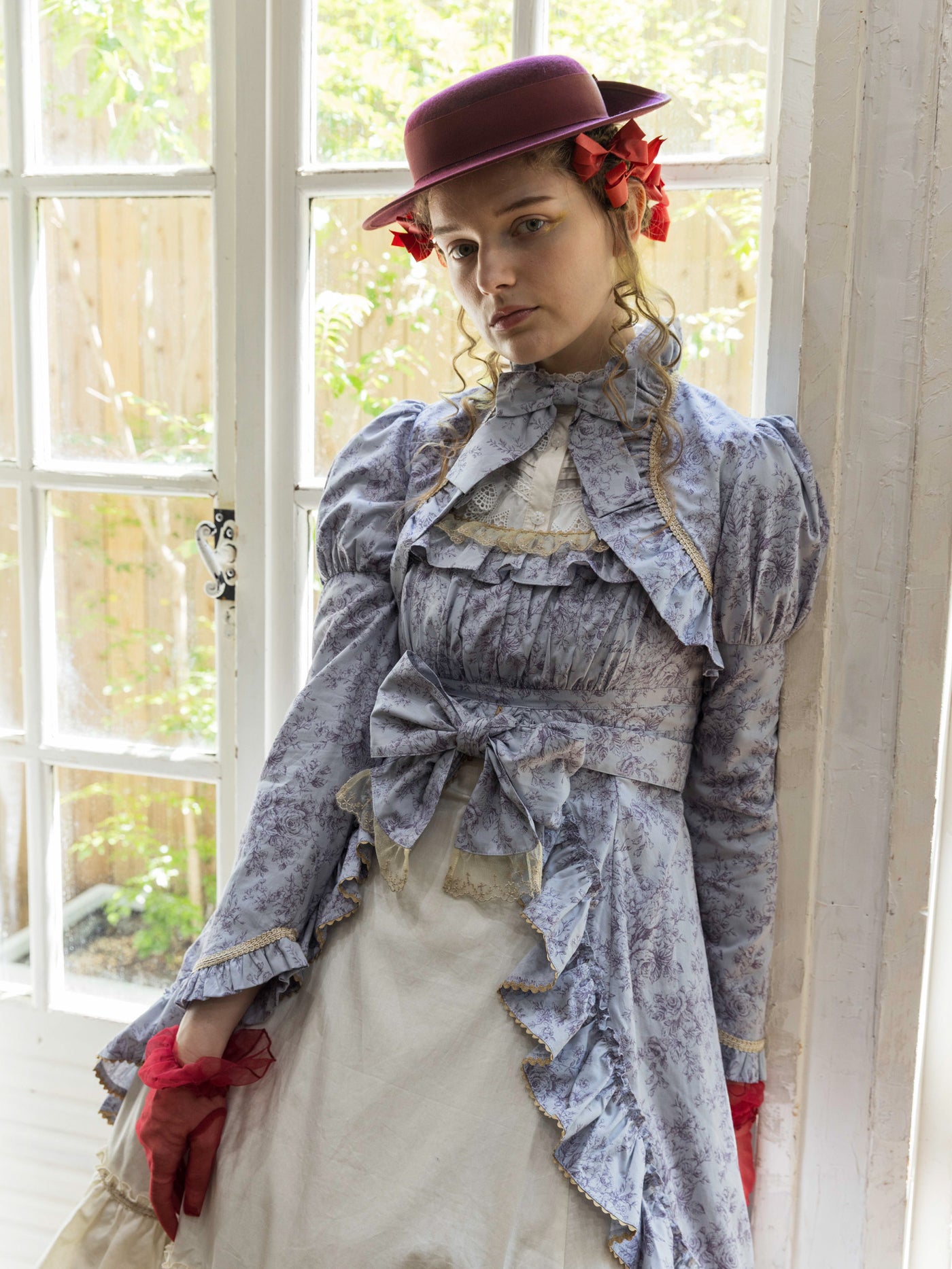 フレグランスロココエレガントフリルボレロ