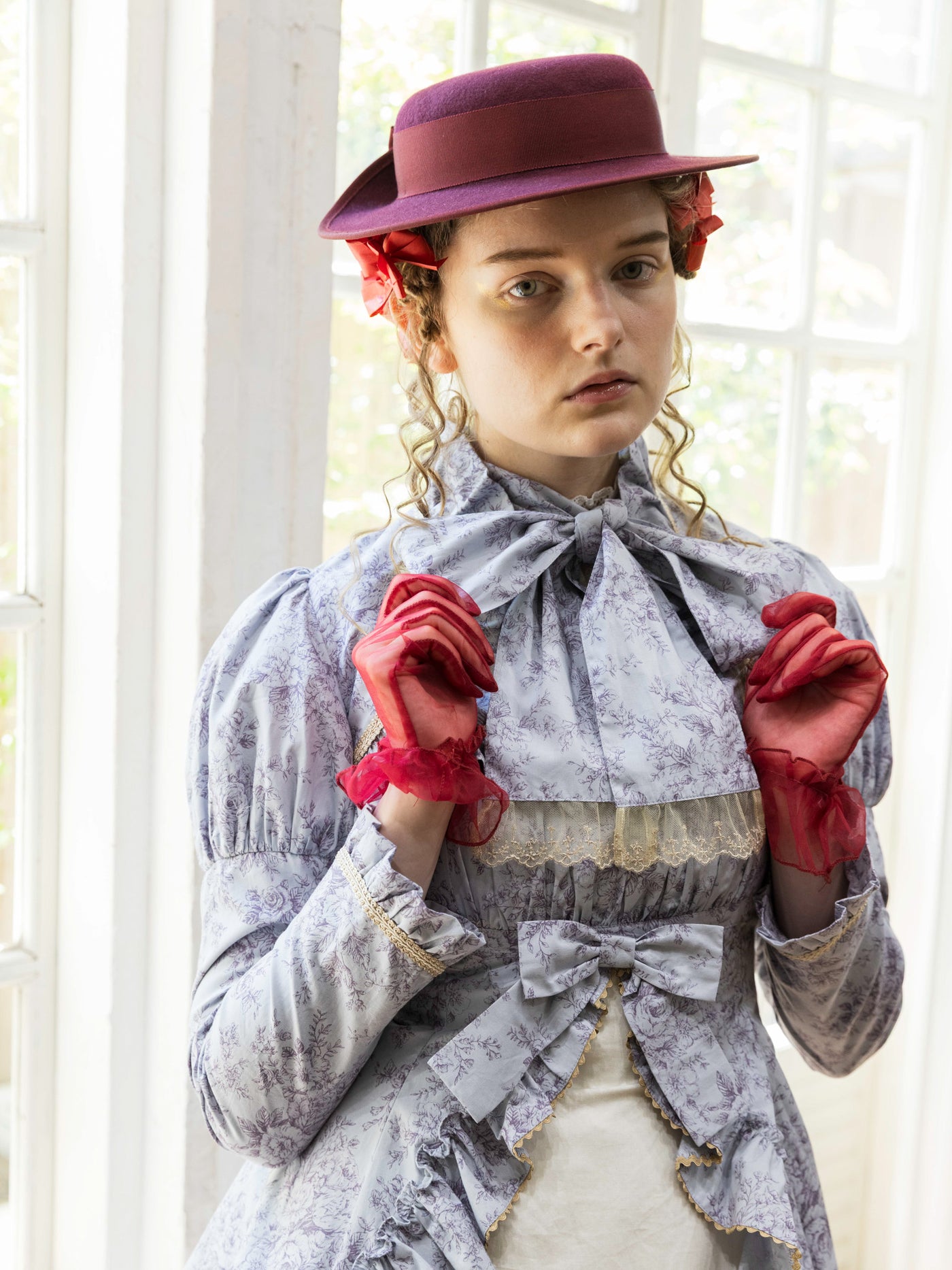 フレグランスロココエレガントフリルボレロ