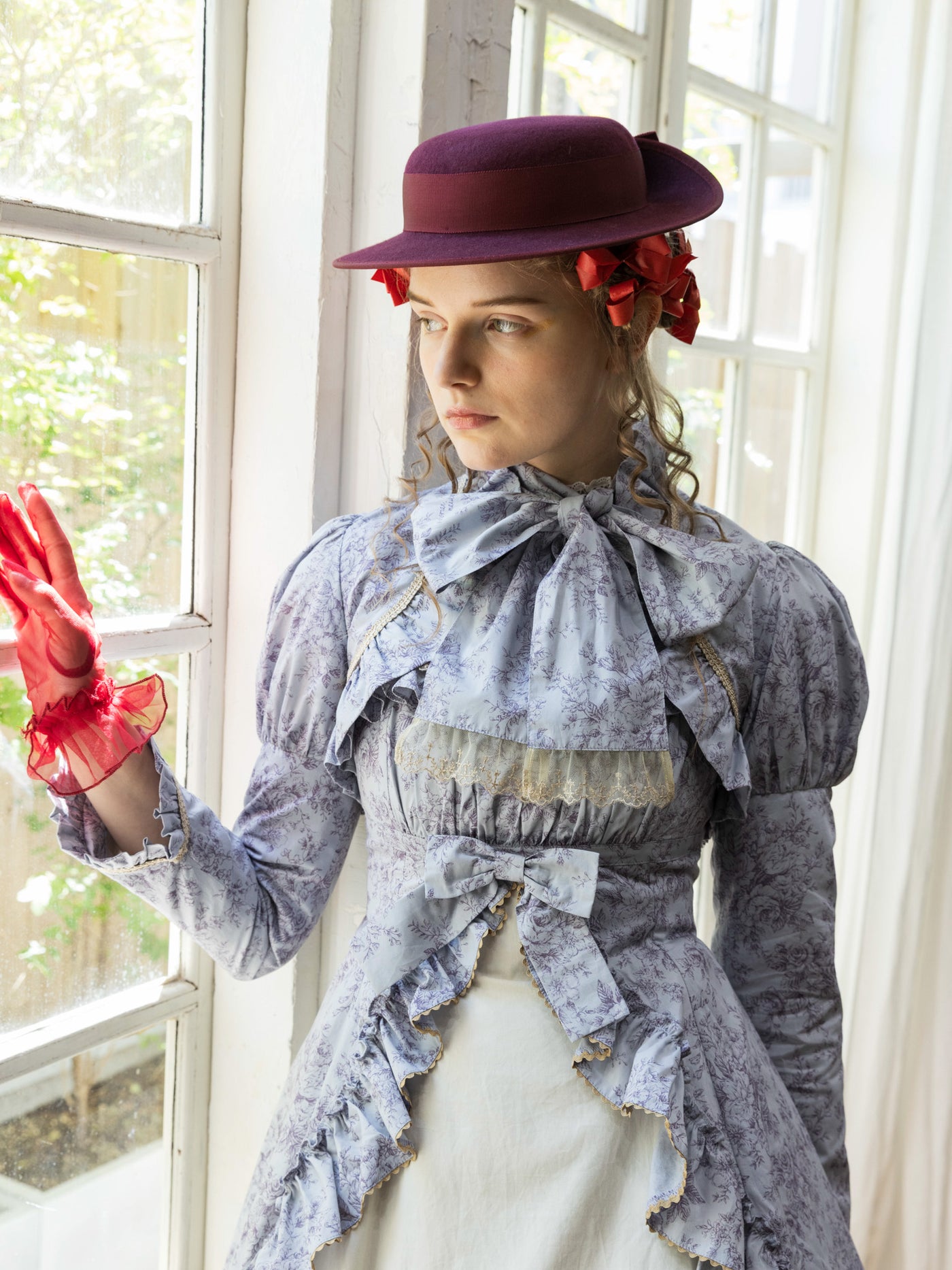 フレグランスロココエレガントフリルボレロ