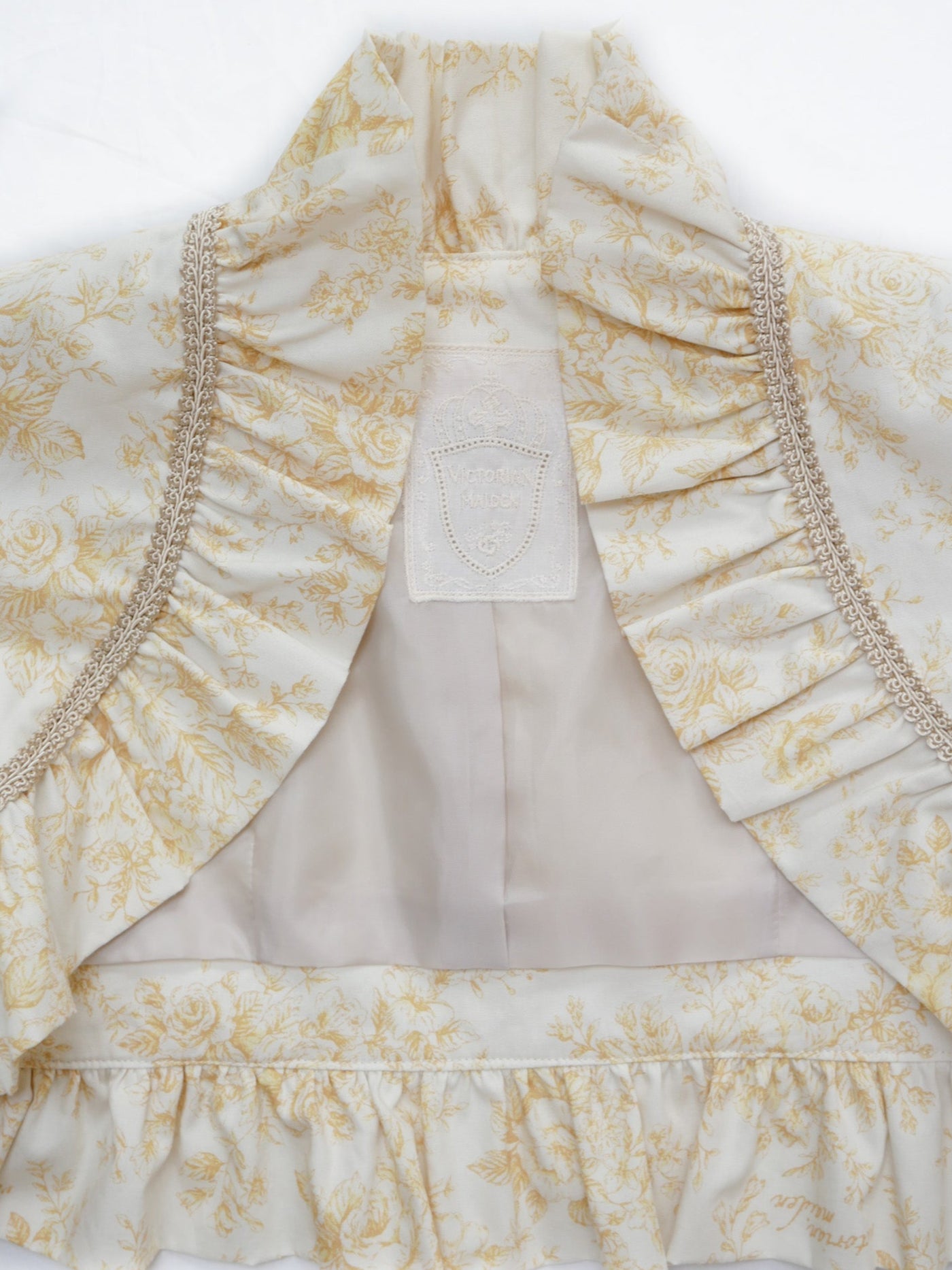 フレグランスロココエレガントフリルボレロ