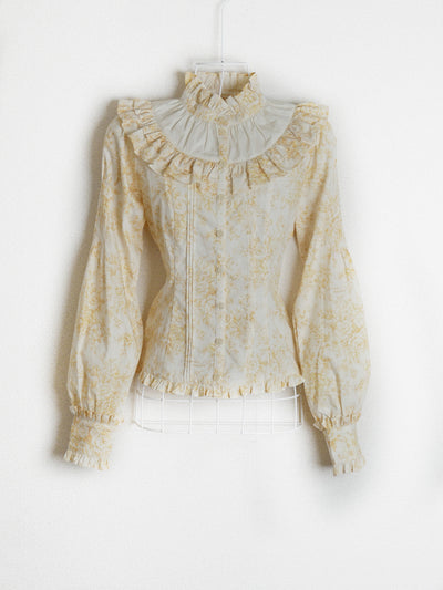 フレグランスロココブルームブラウス