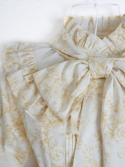 フレグランスロココブルームブラウス