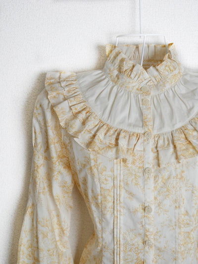 フレグランスロココブルームブラウス