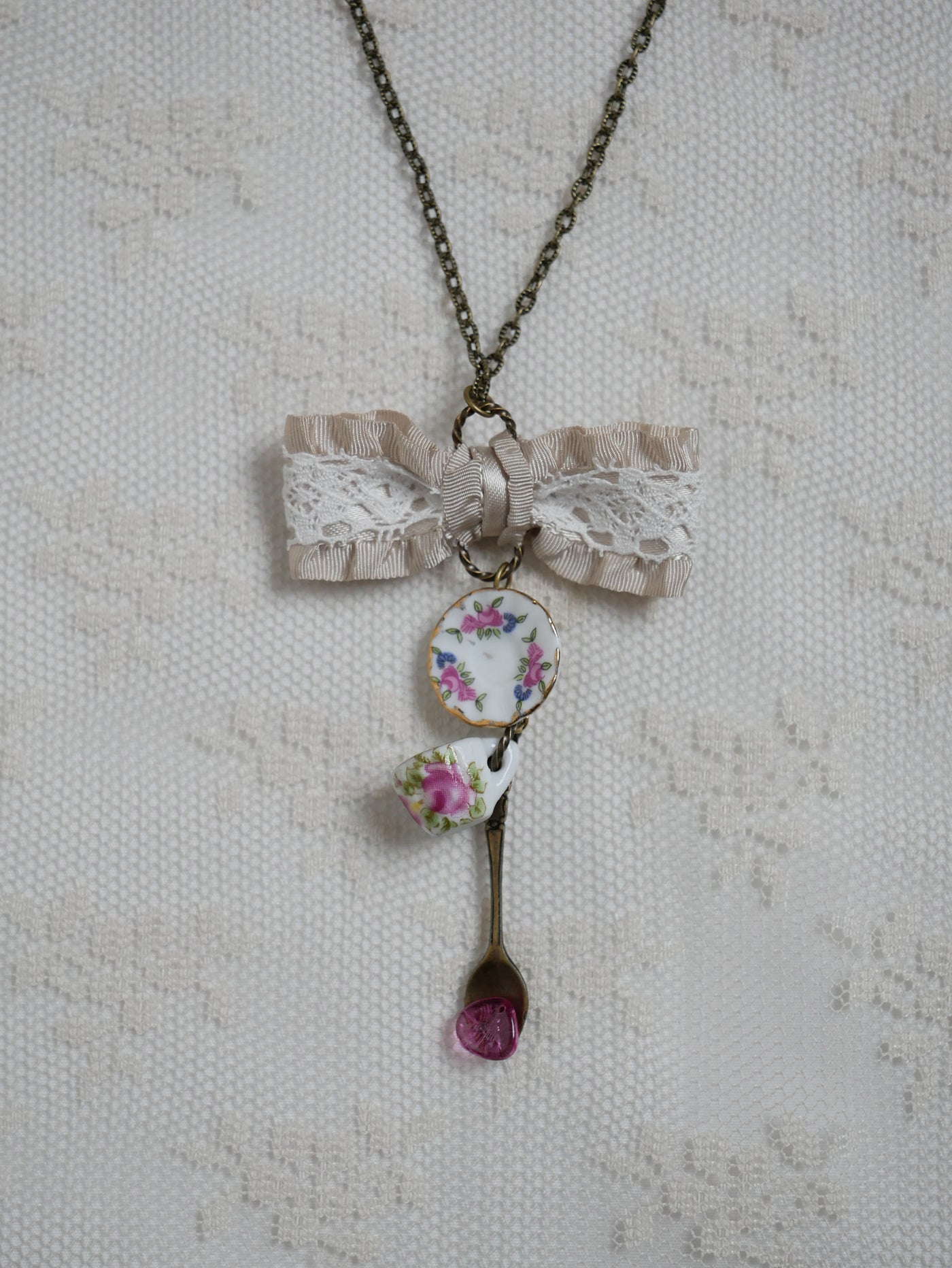 Tea set ネックレス