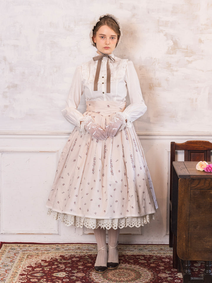 Victorian maiden ローズ柄スカート Tiny ROSE ミリィスカート - lolita fashion japan【Victorian maiden】