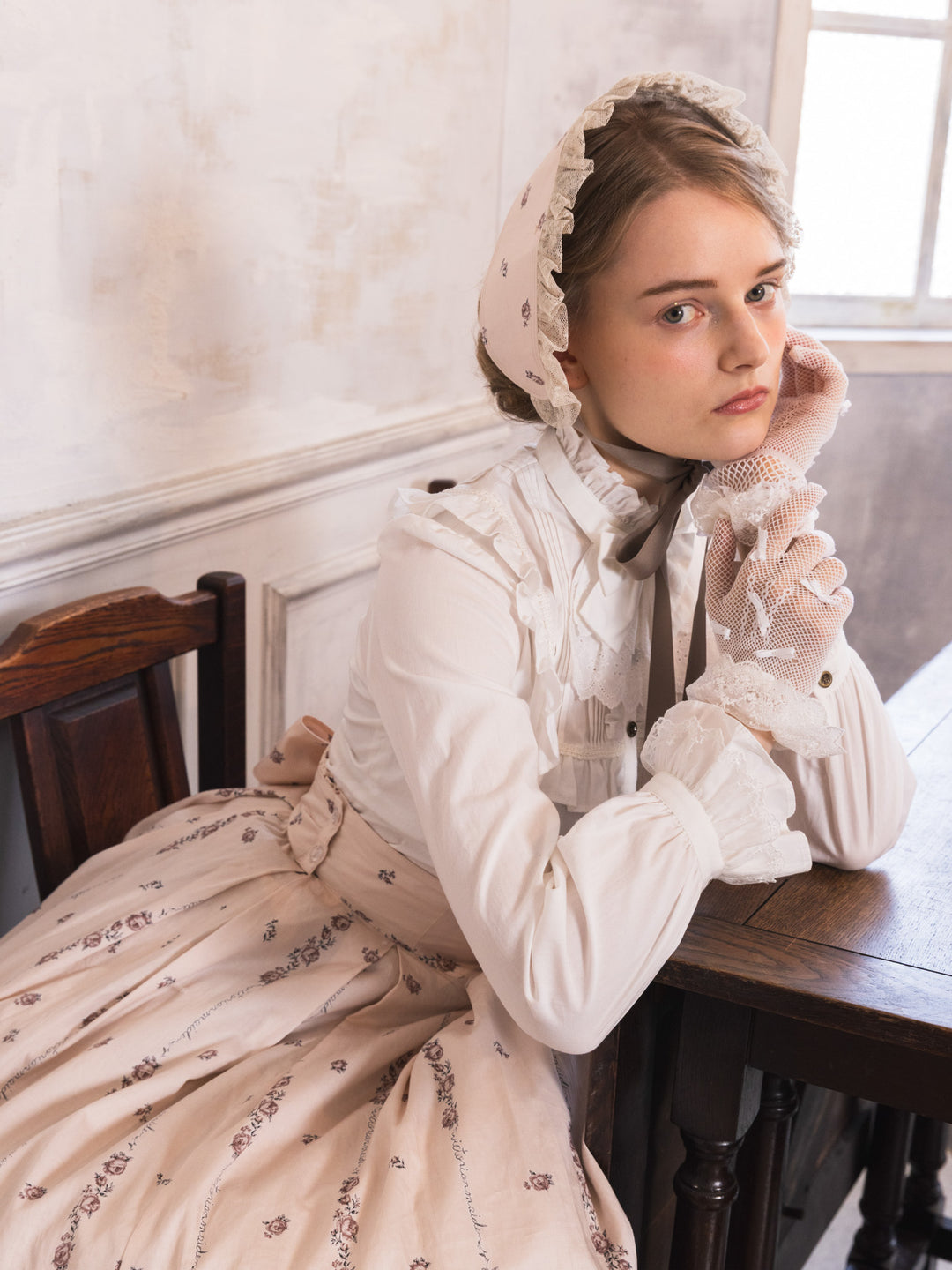 Romantic Roseハーフボンネット Tiny ROSE ハーフボンネット - Victorian maiden - クラシカル