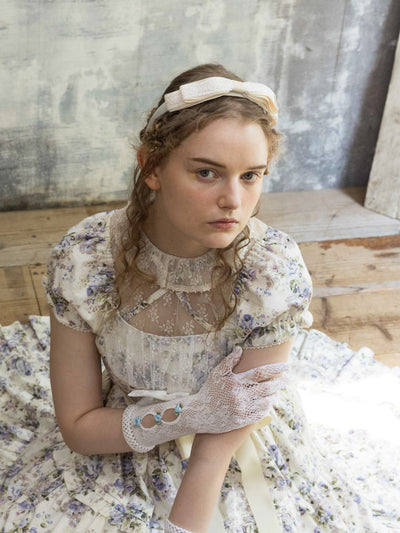 レースリボンカチューシャ