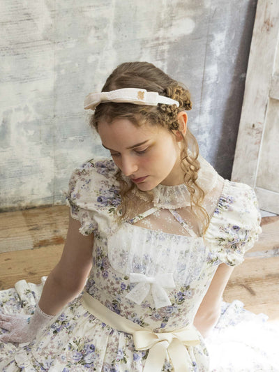 レースリボンカチューシャ