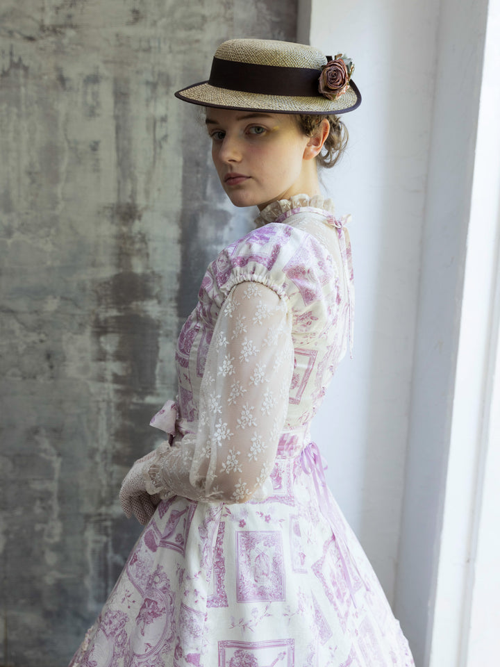 Raspberry Lazy afternoon ソフィアドレス - Victorian maiden