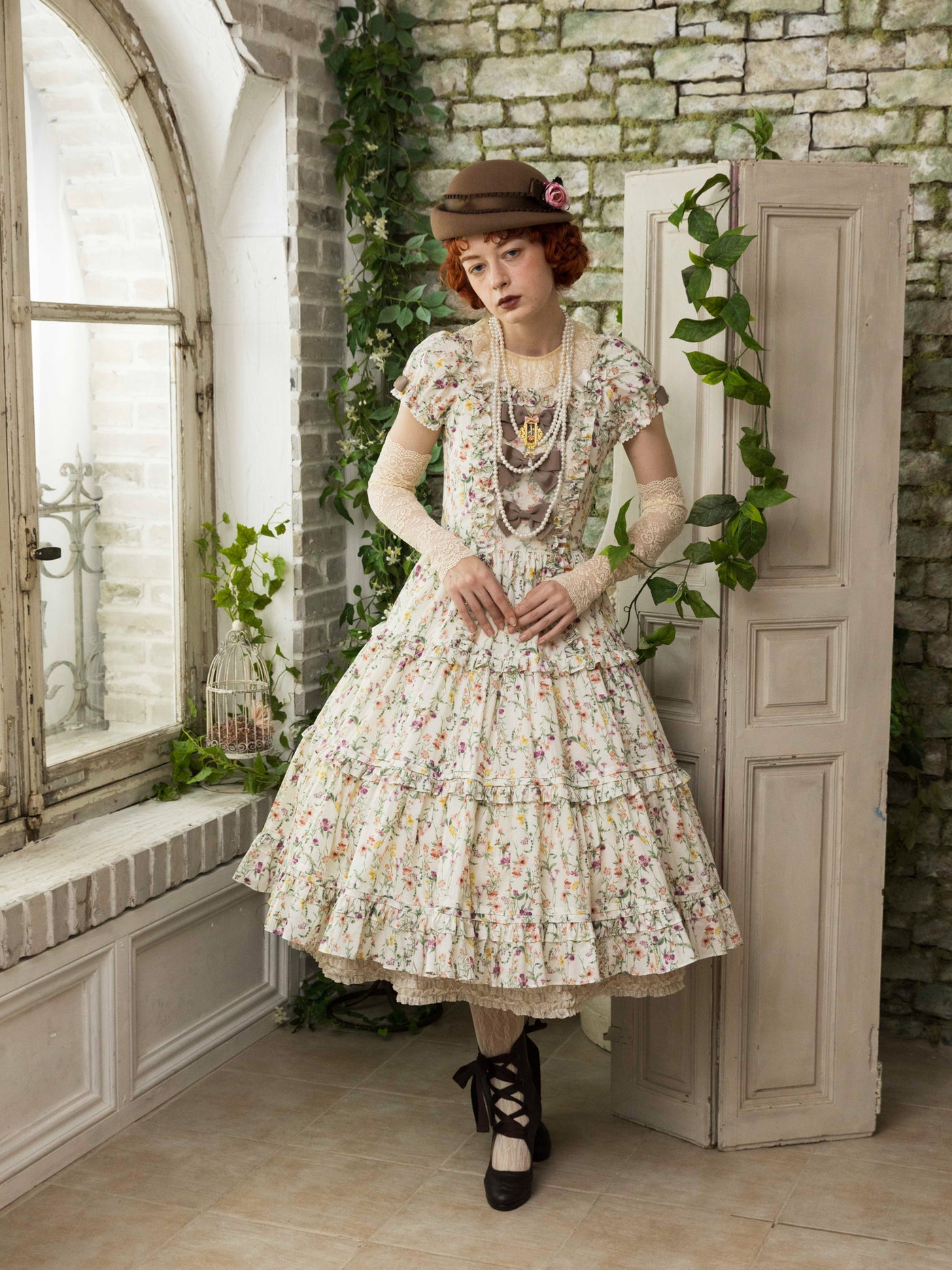 トリアノンブーケマリアティアードドレス