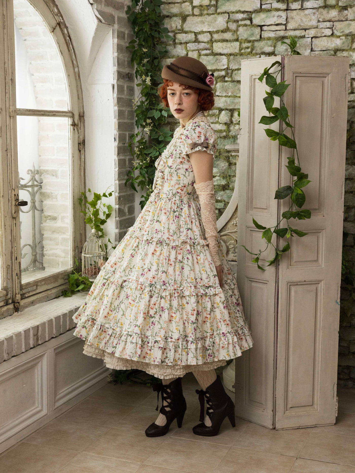 トリアノンブーケマリアティアードドレス