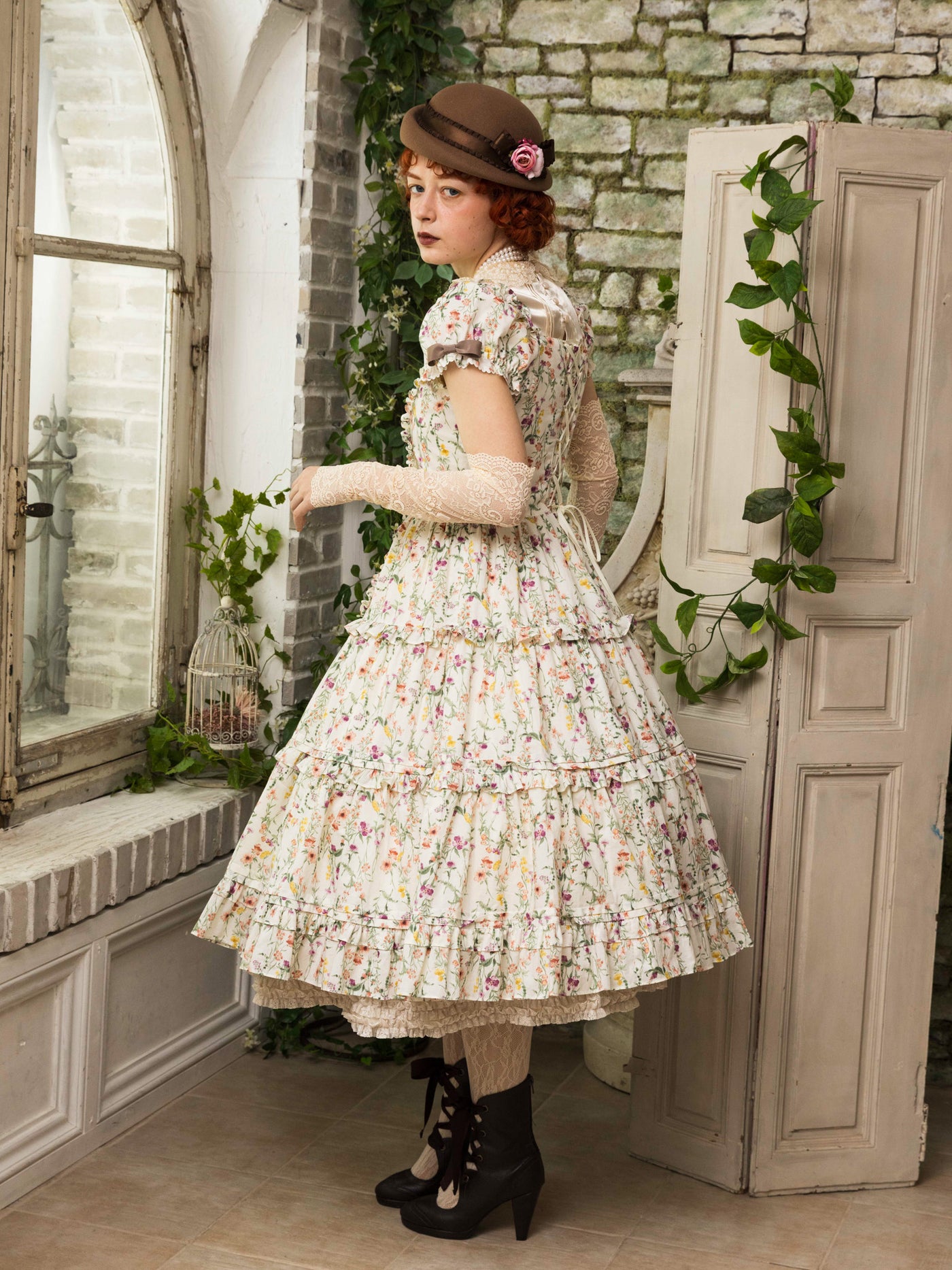 トリアノンブーケマリアティアードドレス