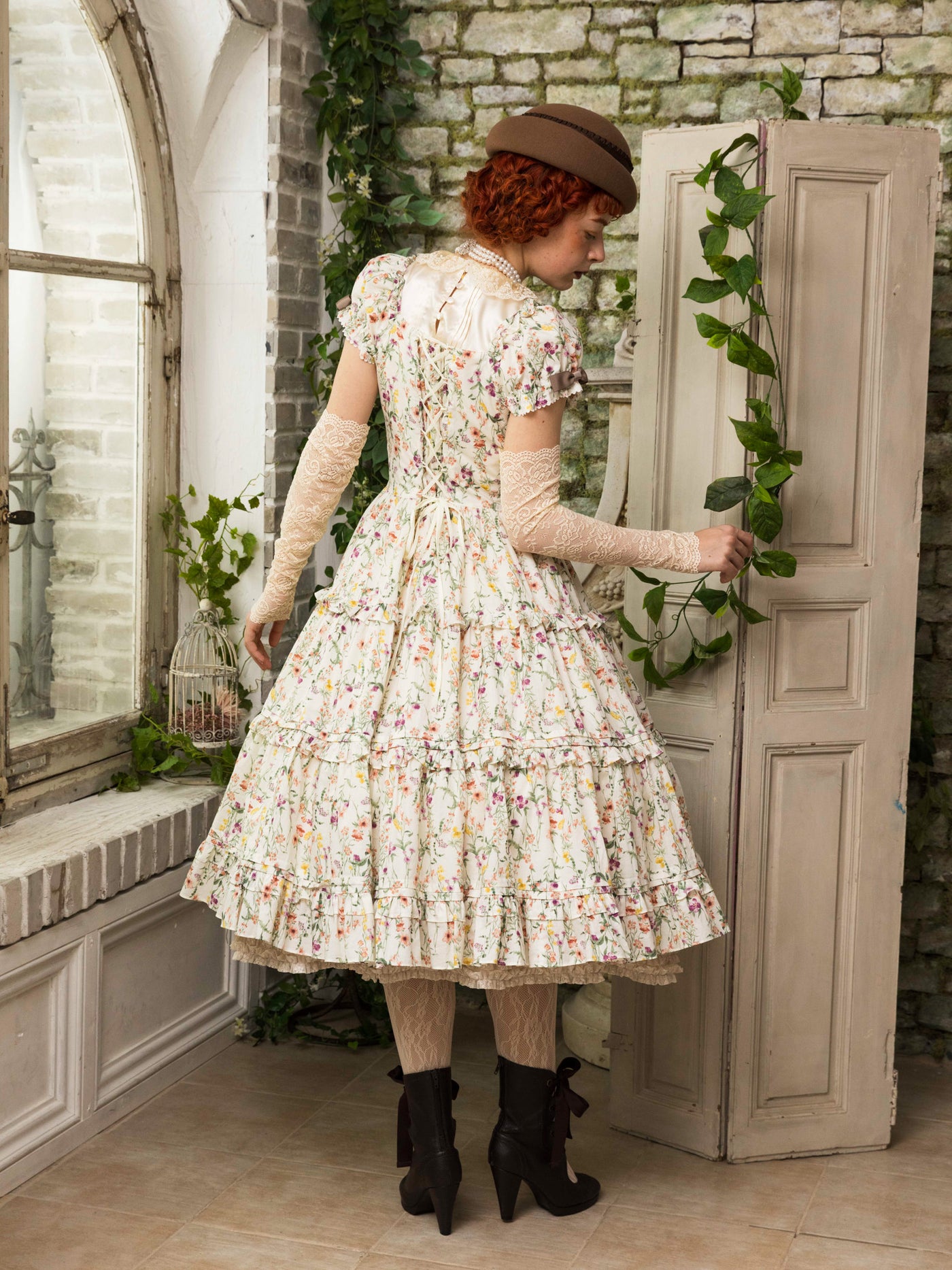 トリアノンブーケマリアティアードドレス