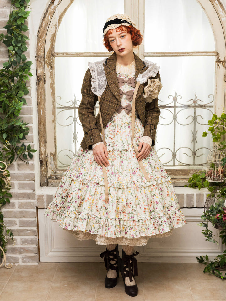 ヴィクトリアンメイデン　ブリティッシュドレス トリアノンブーケマリアティアードドレス【受注期間：11月27日12:00