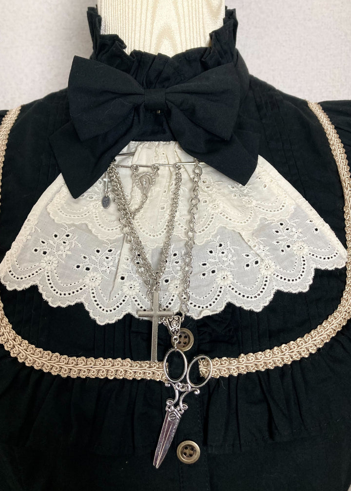 革*ン様 リリエダニエル　バード　ブローチ　ビンテージ カテドラルクロスシザーブローチ - Victorian maiden - クラシカル